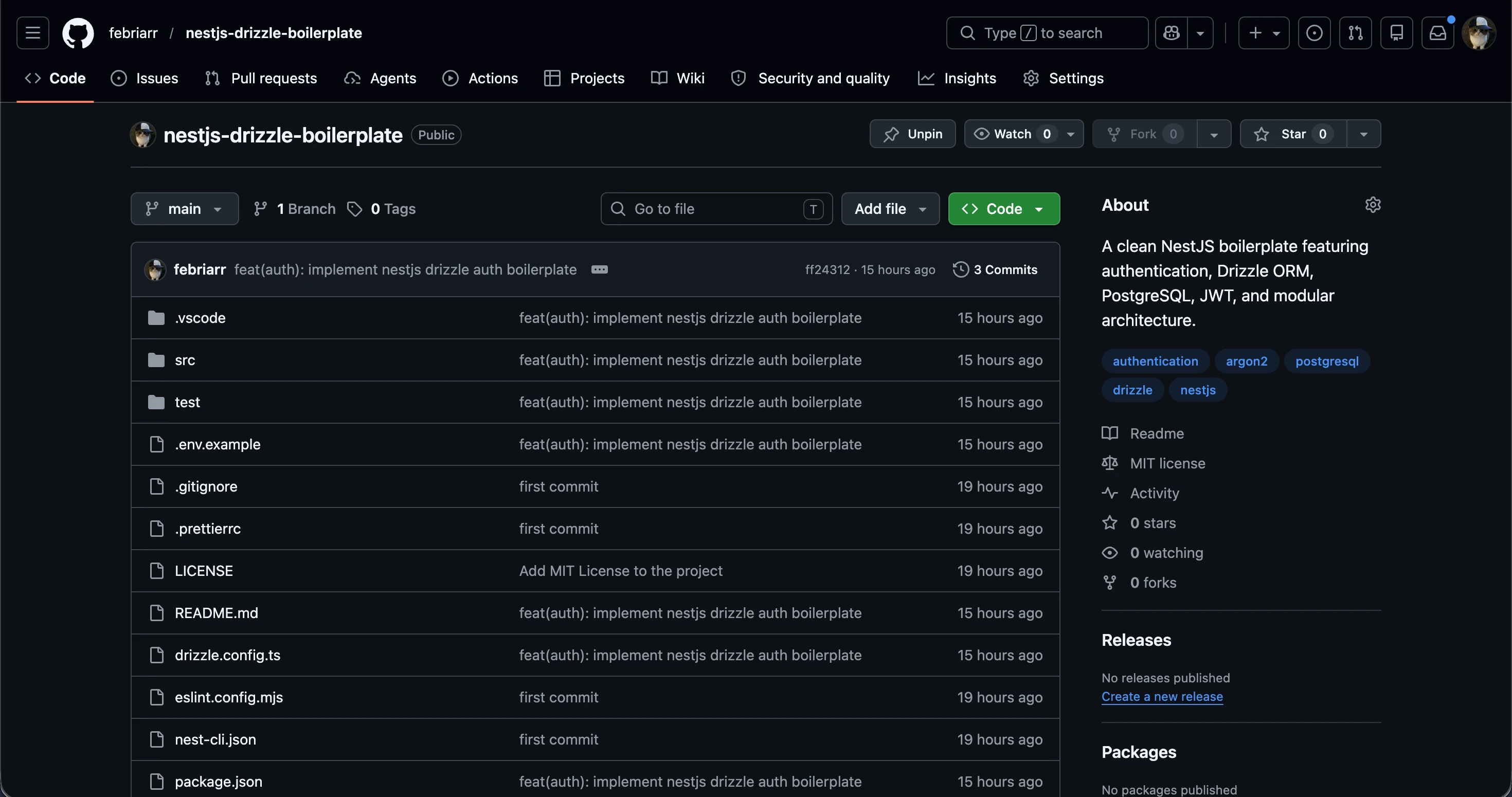 NestJS Drizzle Boilerplate - image 1