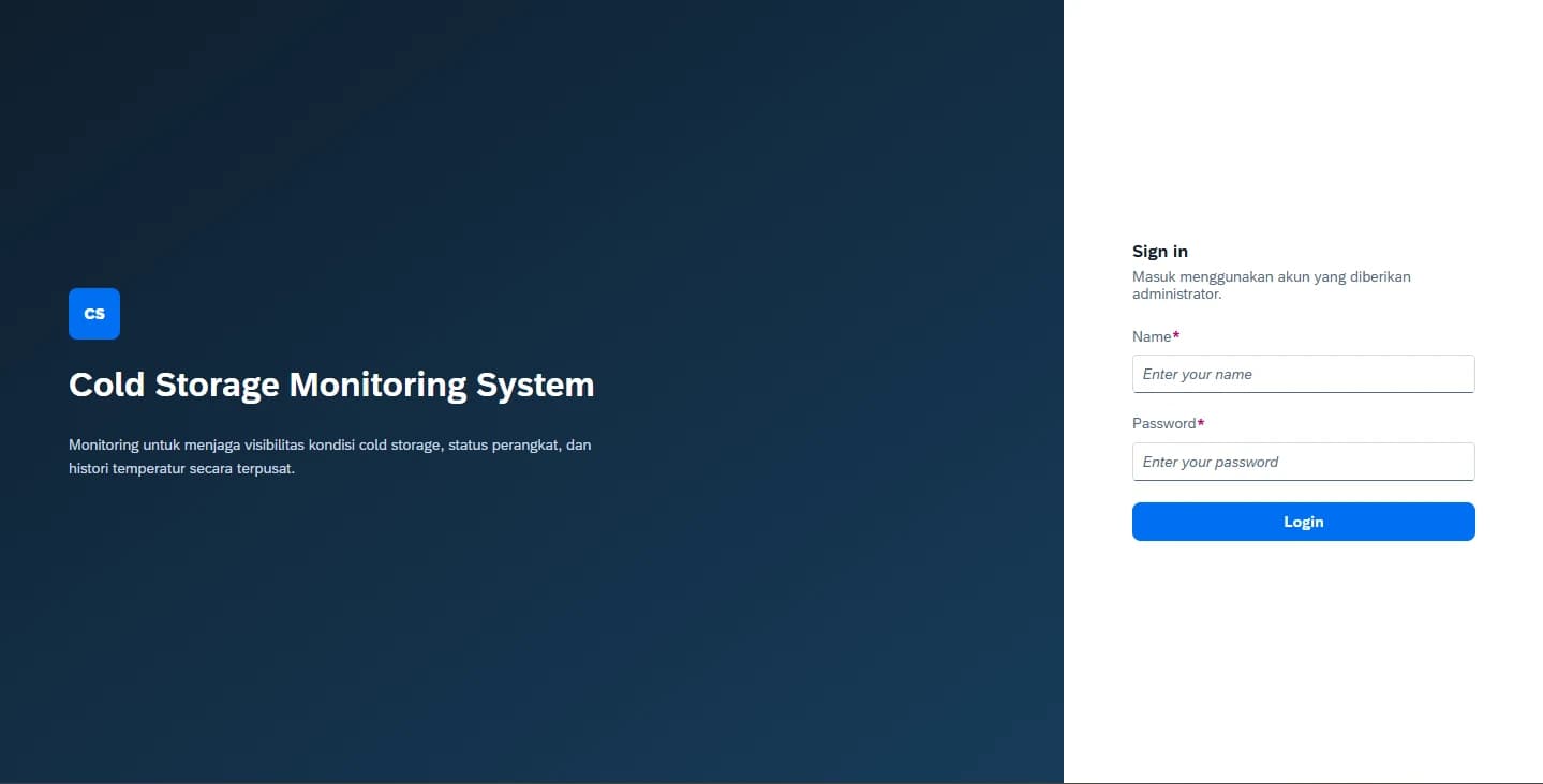 Cold Storage Monitoring System - image 1